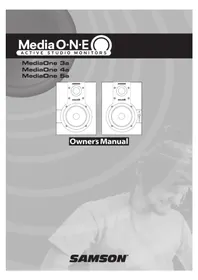 Notice SAMSON MEDIAONE 3A Système hifi