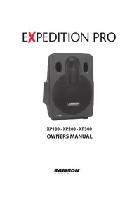 Notice SAMSON EXPEDITION PRO XP 200 Système hifi