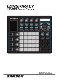 Notice SAMSON CONSPIRACY Système hifi