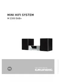 GRUNDIG M 2300 DAB plus - Chaîne Hi-Fi