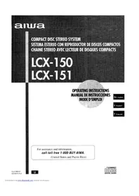 AIWA LCX150 - Hi-fi system
