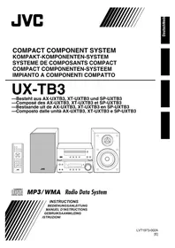 Notice JVC CAUXTB3 Chaîne Hi-Fi