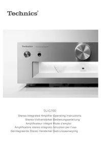 Notice TECHNICS STG30L Sistema hi-fi