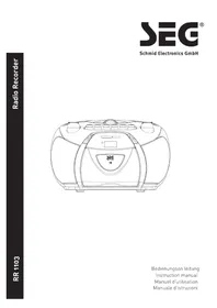 Notice SEG RR 1103 Sistema hi-fi