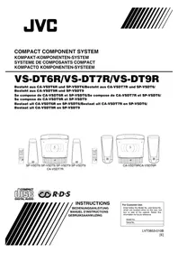 Notice JVC VSDT9R Chaîne Hi-Fi