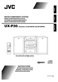 Notice JVC UXP30 Chaîne Hi-Fi