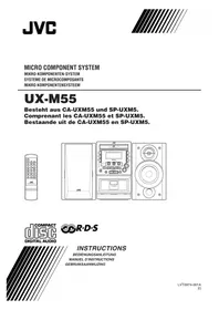 Notice JVC UXM55R Chaîne Hi-Fi