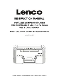 SCD1500 BT LENCO