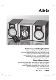 AEG MC 4415 - Hi-fi systém