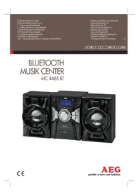 AEG MC 4465 BT - Hifi-system