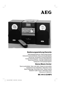 AEG MC 4413 CDMP3 - Hi-fi systém