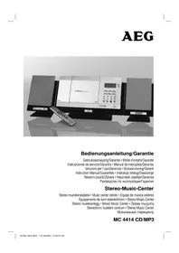AEG MC 4414 CDMP3 - Hi-fi systém