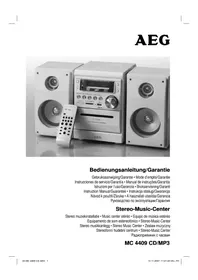AEG MC 4409 CDMP3 - Hi-fi systém