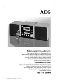 AEG MC 4410 - Hi-fi systém
