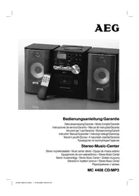 AEG MC 4408 CDMP3 - Hi-fi systém