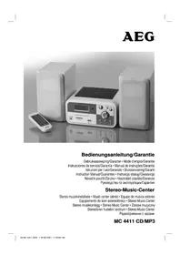 AEG MC 4411 CDMP3 - Hi-fi systém