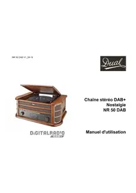 Notice DUAL NR 50 DAB Système hifi