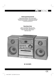 CLATRONIC MC 1028 CDMP3 - Hifi-system