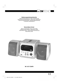 CLATRONIC MC 1027 CDMP3 - Hifi-system