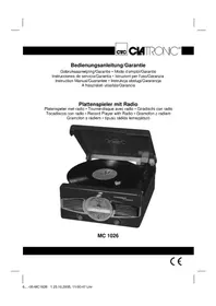 CLATRONIC MC 1026 - Hifi-system