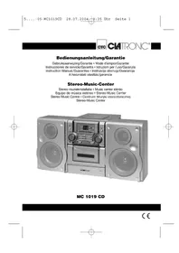MC 1019 CD CLATRONIC