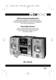MC 1023 CD CLATRONIC