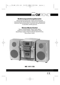 MC 1011 CD CLATRONIC