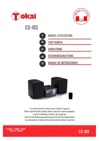 Notice TOKAI CD103 Hi-fi system