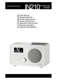 Notice SCANSONIC IN210 Sistema hi-fi