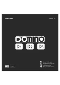 Notice REVO DOMINO Hifi-system