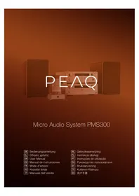 Notice PEAQ PMS300 System hi-fi