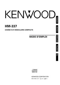 KENWOOD HM337 - Sistema de audio
