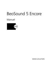 BANG &amp; OLUFSEN BeoSound 5 Encore - Système hifi