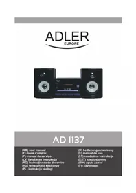 ADLER AD 1137 - Système hifi