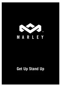 Notice HOUSE OF MARLEY GET UP STAND UP EMFA001 Système hifi