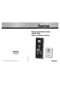 HAMA EWS1200 - Метеостанция