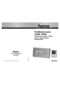 HAMA EWS1000 - Weerstation