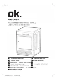 Notice OK OTD 202D Secadora de roupa