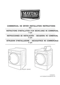 Notice MAYTAG MDG22PD Asciugatrice