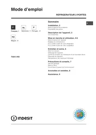 INDESIT TAN 5 NX - Hűtőszekrény