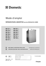 DOMETIC RM 7361L - Réfrigérateur