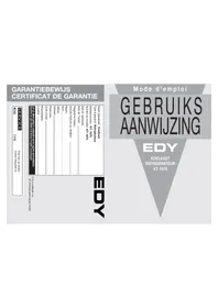 Notice Edy KT 1670 Koelkast