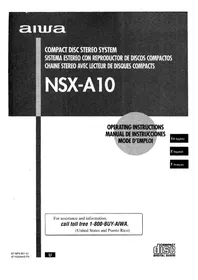 AIWA NSXA10 - Cd player/recorder