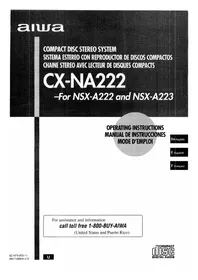 AIWA CXNA222 - Cd player/recorder