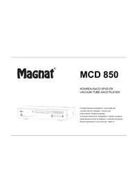 MAGNAT MCD 850 - Cd плеер/рекордер