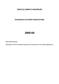 Notice Difrnce DMS150 Lecteur/enregistreur de cd