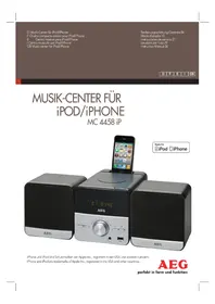 AEG MC 4458 IP - Cd-spieler/rekorder
