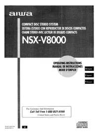 AIWA NSXV8000 - Cd player/recorder
