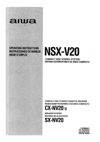 AIWA NSXV20 - Lecteur/enregistreur de cd