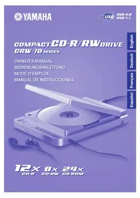 YAMAHA CRW70 - Lecteur/enregistreur de cd